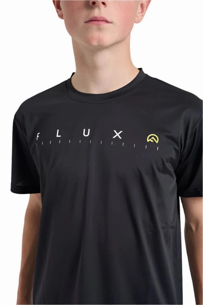 Flux Graphic Logo T-Shirt Junior Running Speed Timeless Fashion