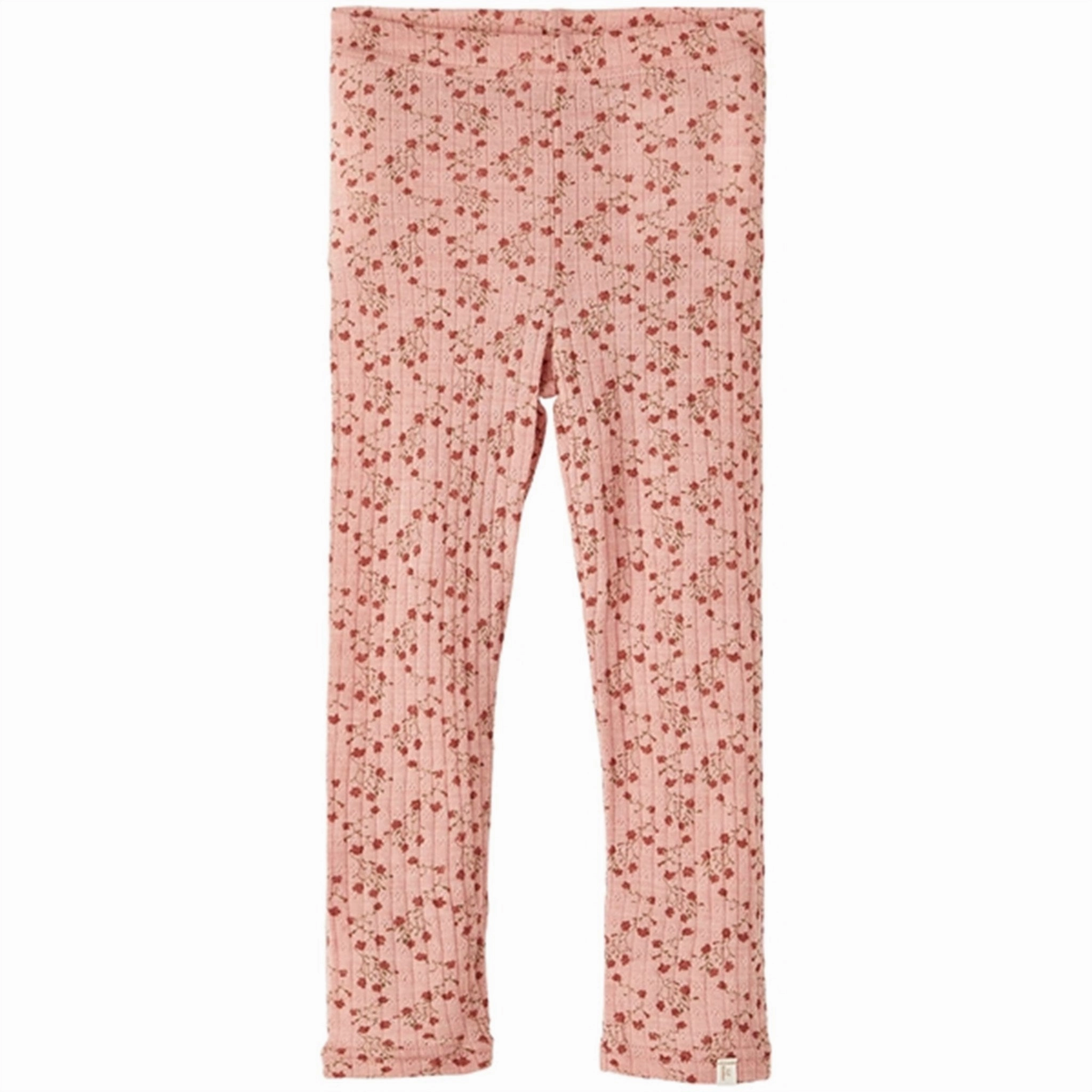 Sporty Comfort Lil'Atelier Roebuck Farga Slim Wool Leggings