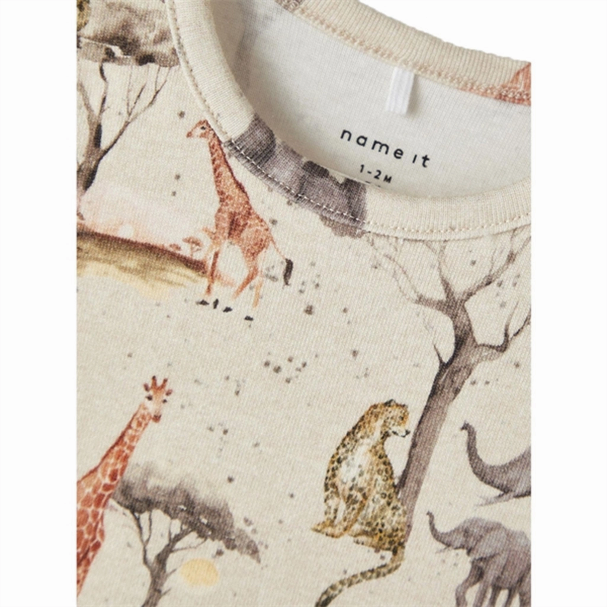 Name it Peyote Melange Jupar Summer Suit Natural Relax