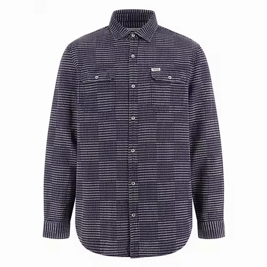 BreathableFabric Ergonomic Cut Guess Collins LS Shirt Men