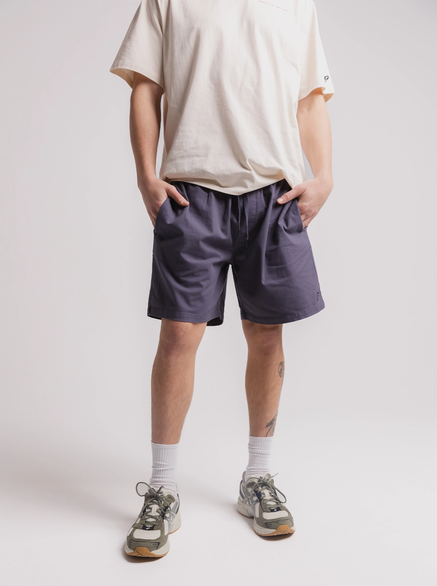 Beachwear Relax Fit Retreat Shorts in Washed Navy