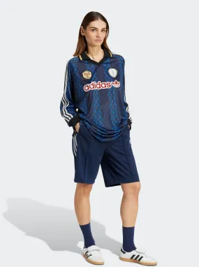 Retro Sports Cricket-Inspired Long Sleeve Jersey Odor Resistant Technology Peacock like