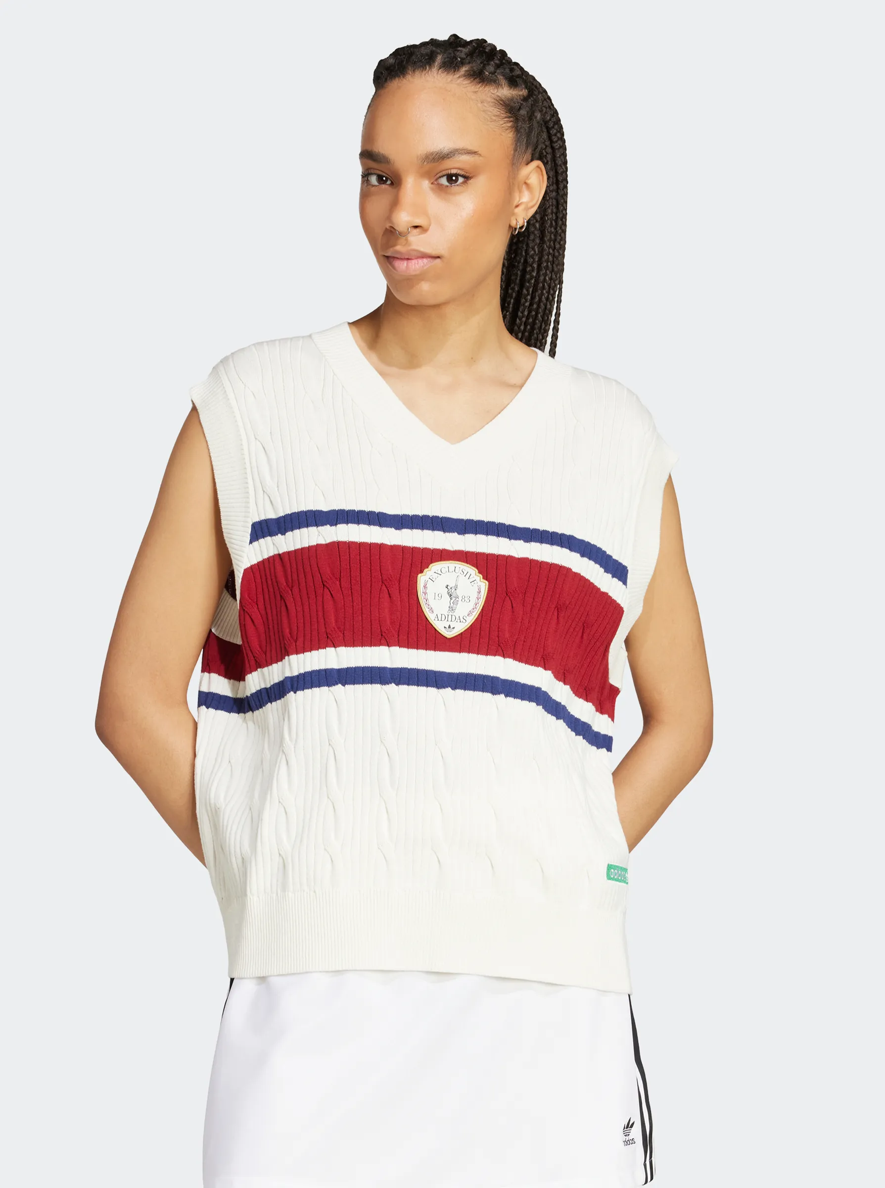 Eye - Catching Taste Retro Sports Cricket-Inspired Vest