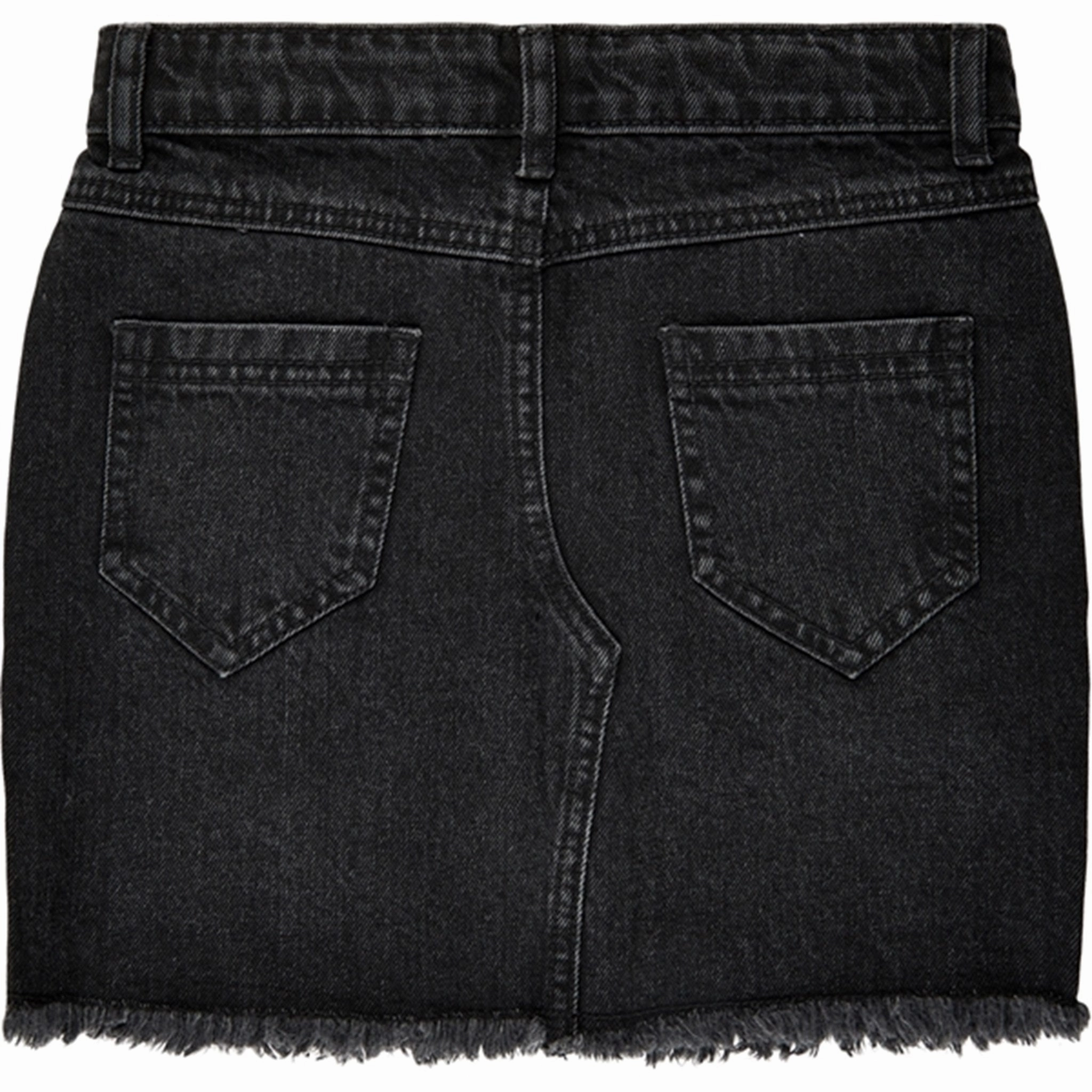 High Density Weave The New Black Denim Isia Denim Skirt