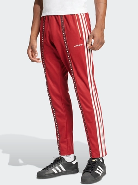 Flexible Gusset Retro Sports Cricket-Inspired Track Pant