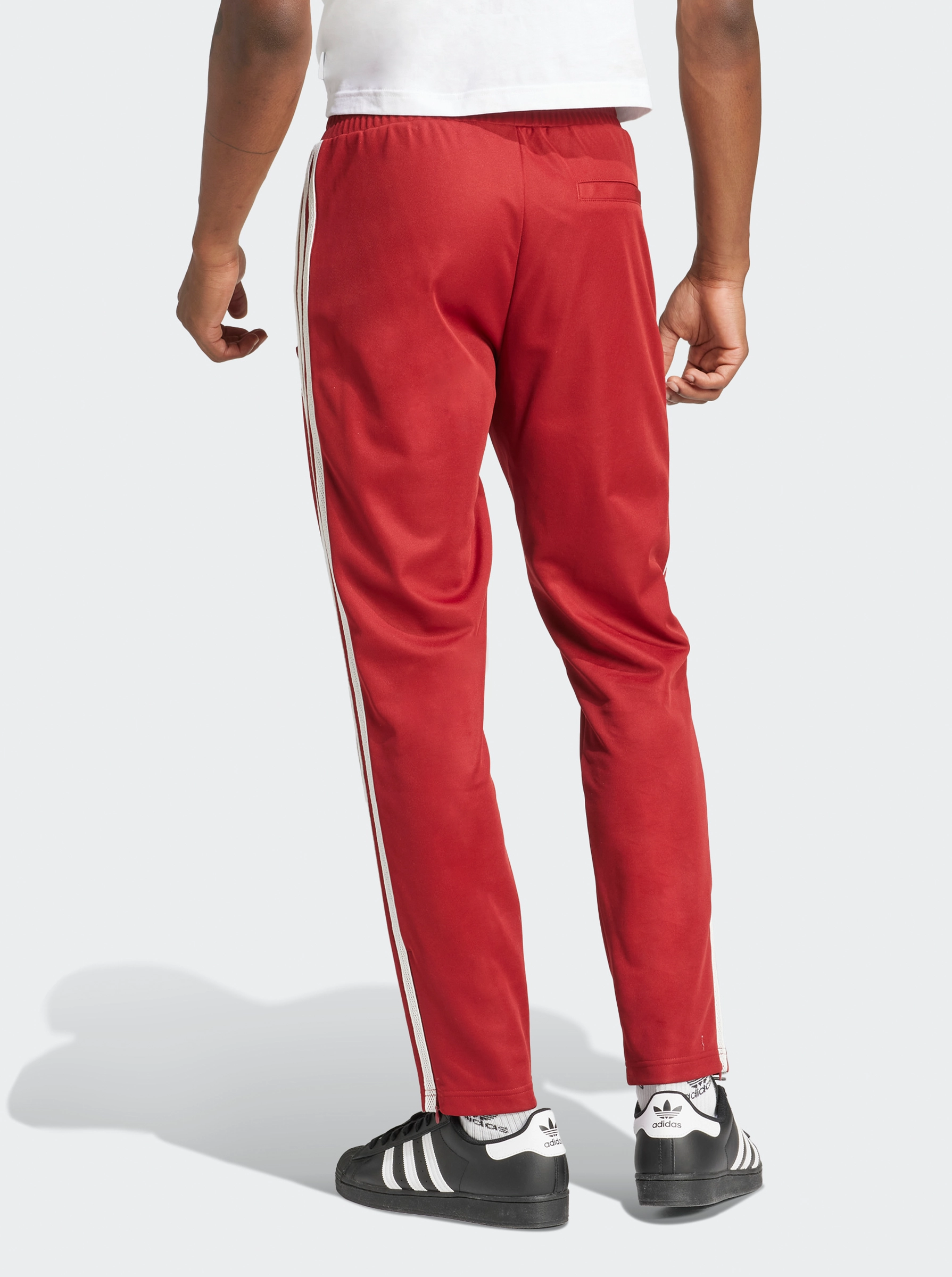 Retro Sports Cricket-Inspired Track Pant Elasticized Cuffs