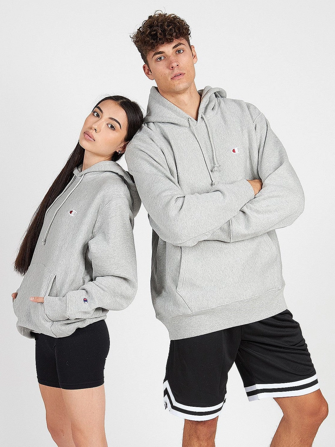 Reverse Weave Hoodie Unisex group style