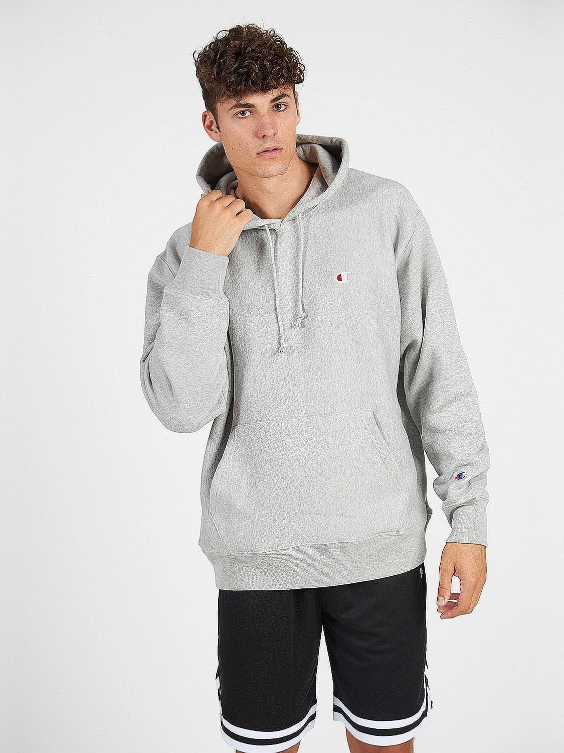 Bright Color snow holiday Reverse Weave Hoodie Unisex