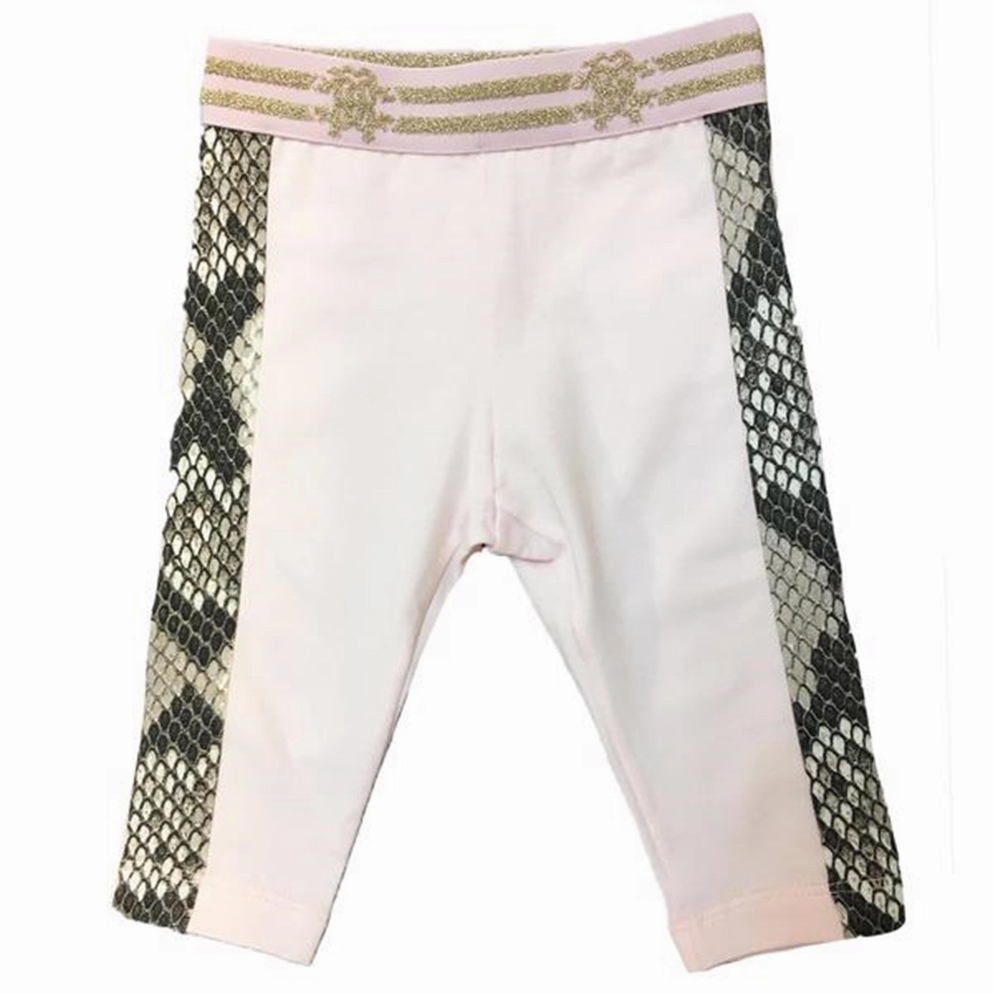 Roberto Cavalli Baby Leggings Baby Pink Contour Hug