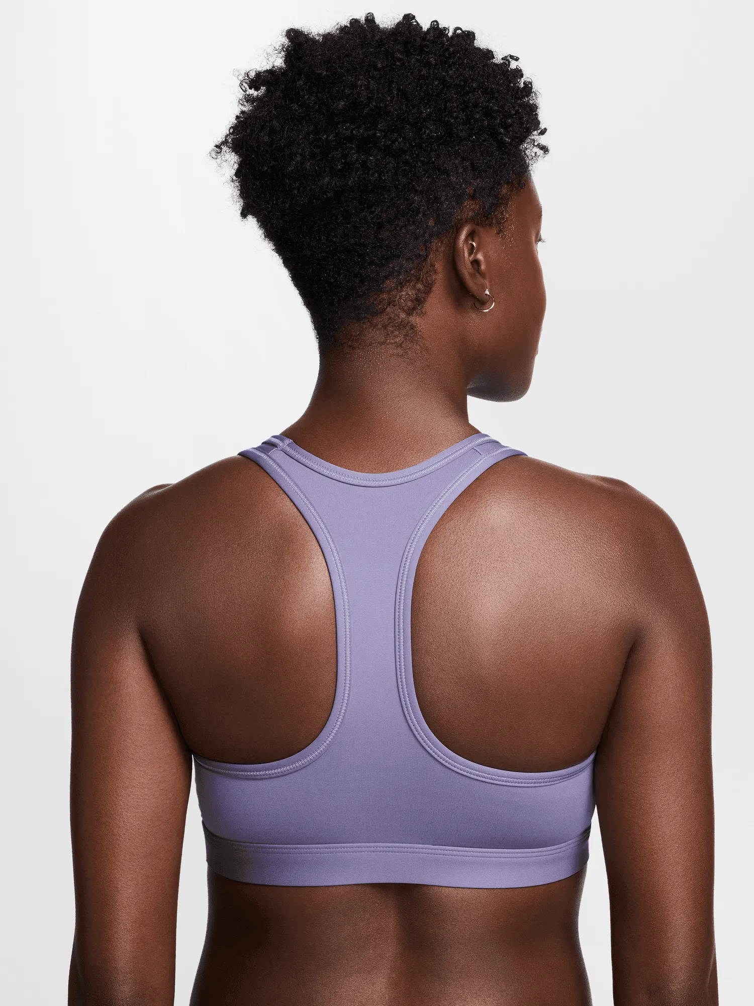 Elastic stitching Half-sleeved seams Swoosh Medium Support