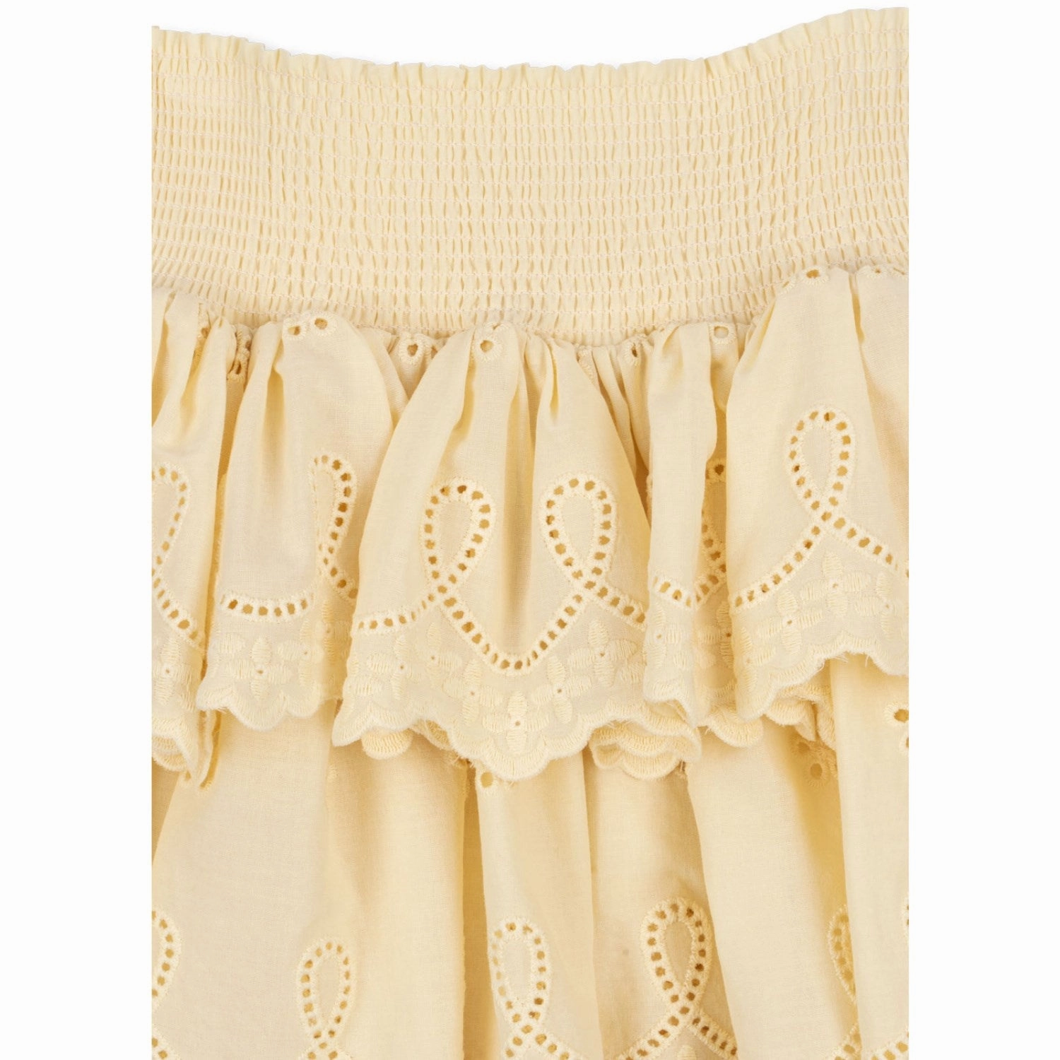 Konges Sl?jd Cloud Cream Posey Smock Skirt Foldable Design