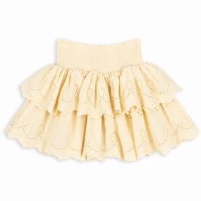 Konges Sl?jd Cloud Cream Posey Smock Skirt On-The-Go Outfit Convertible Style