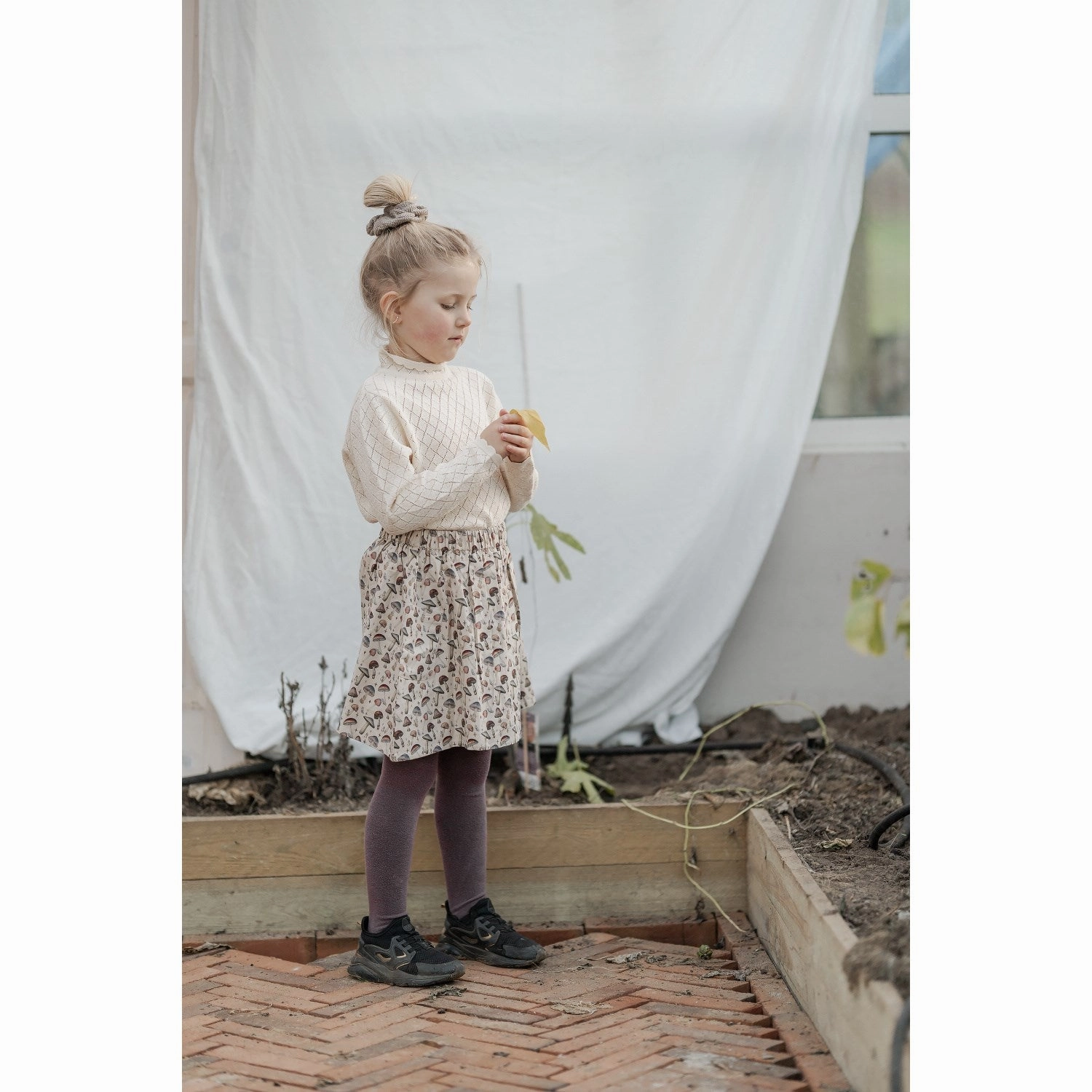 Hanevild Rainy Mushroom Skirt Thermal Regulating Creative Look