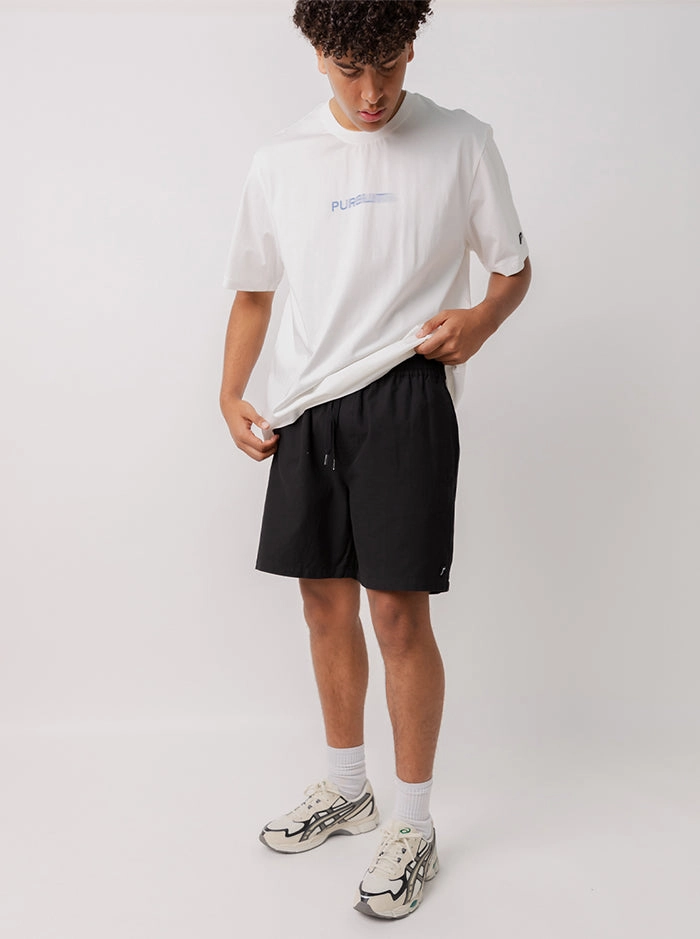 Flame Retardant Coating Retreat Shorts in Black