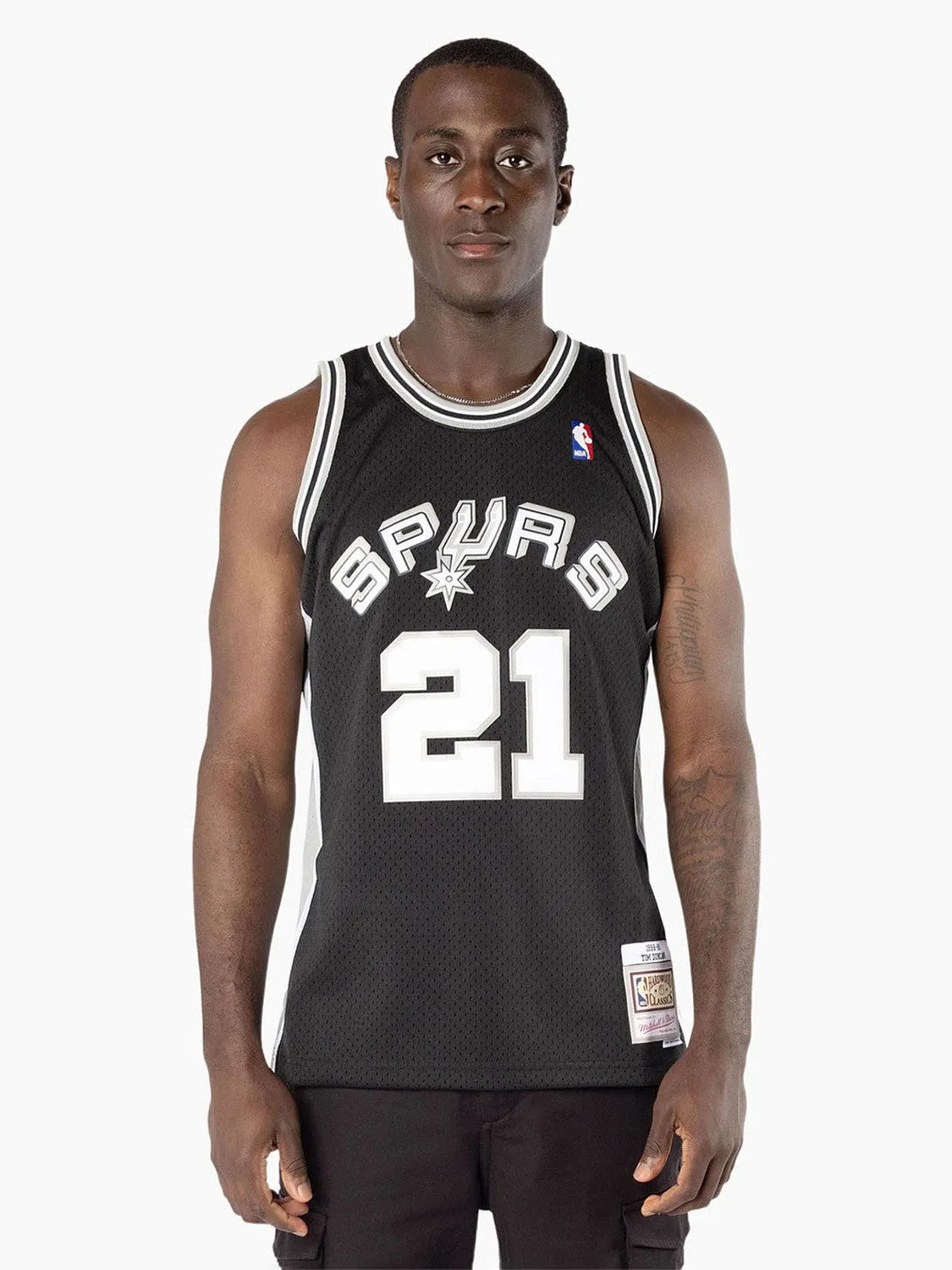 San Antonio Spurs Road 1998-99 Tim Duncan Swingman Jersey Airflow Enhancing Texture