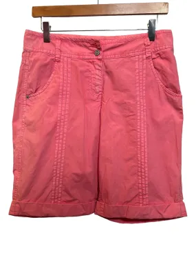 Polyester shorts NonSlipGrip Sandwich_ Women's Pink Cargo Shorts (W30)