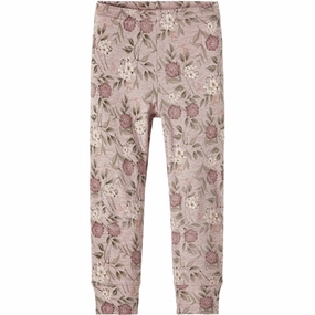 Beach Walk High Waist Fit For All Day Name it Sphinx Aop Willow Wool Leggings AOP