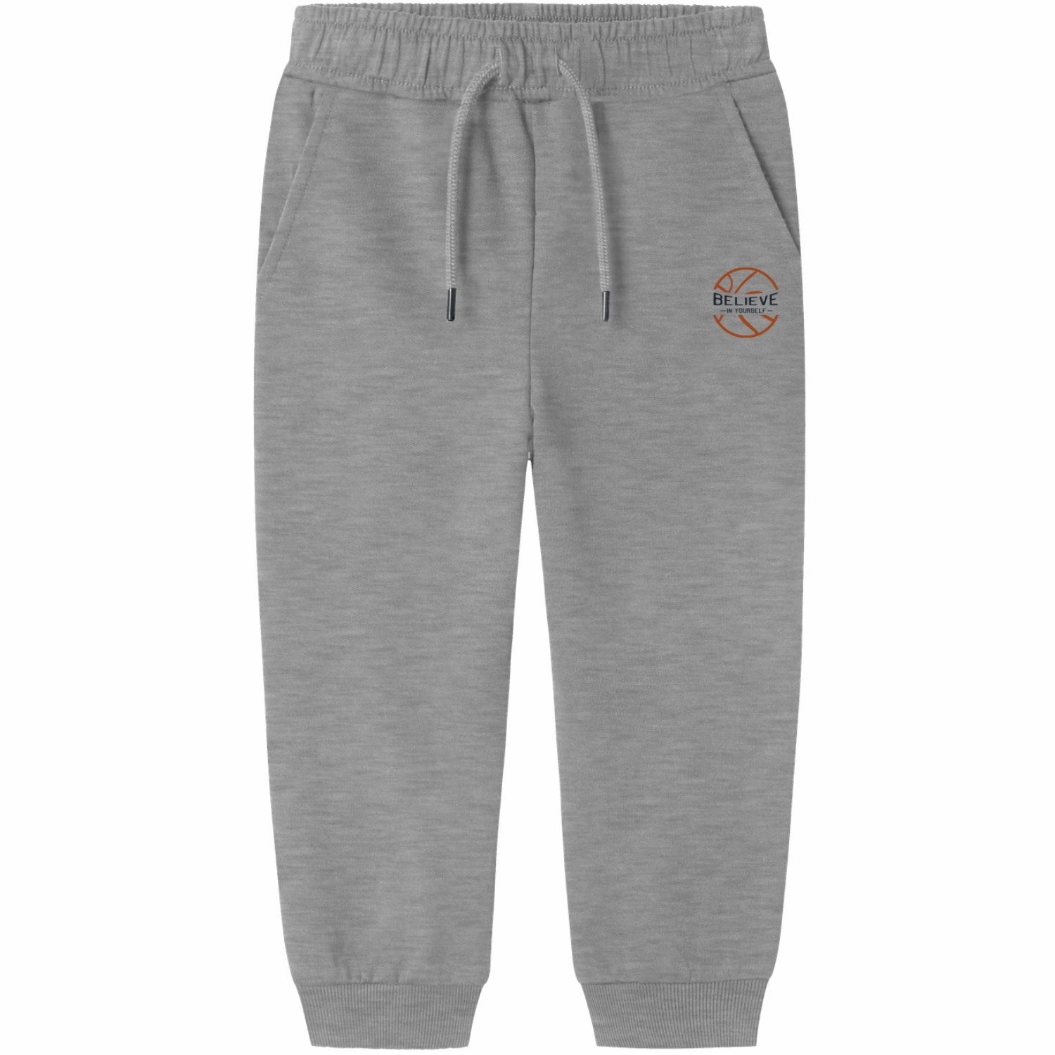 martial arts studio Name It Light Grey Melange Bertillo Regular Sweatpants