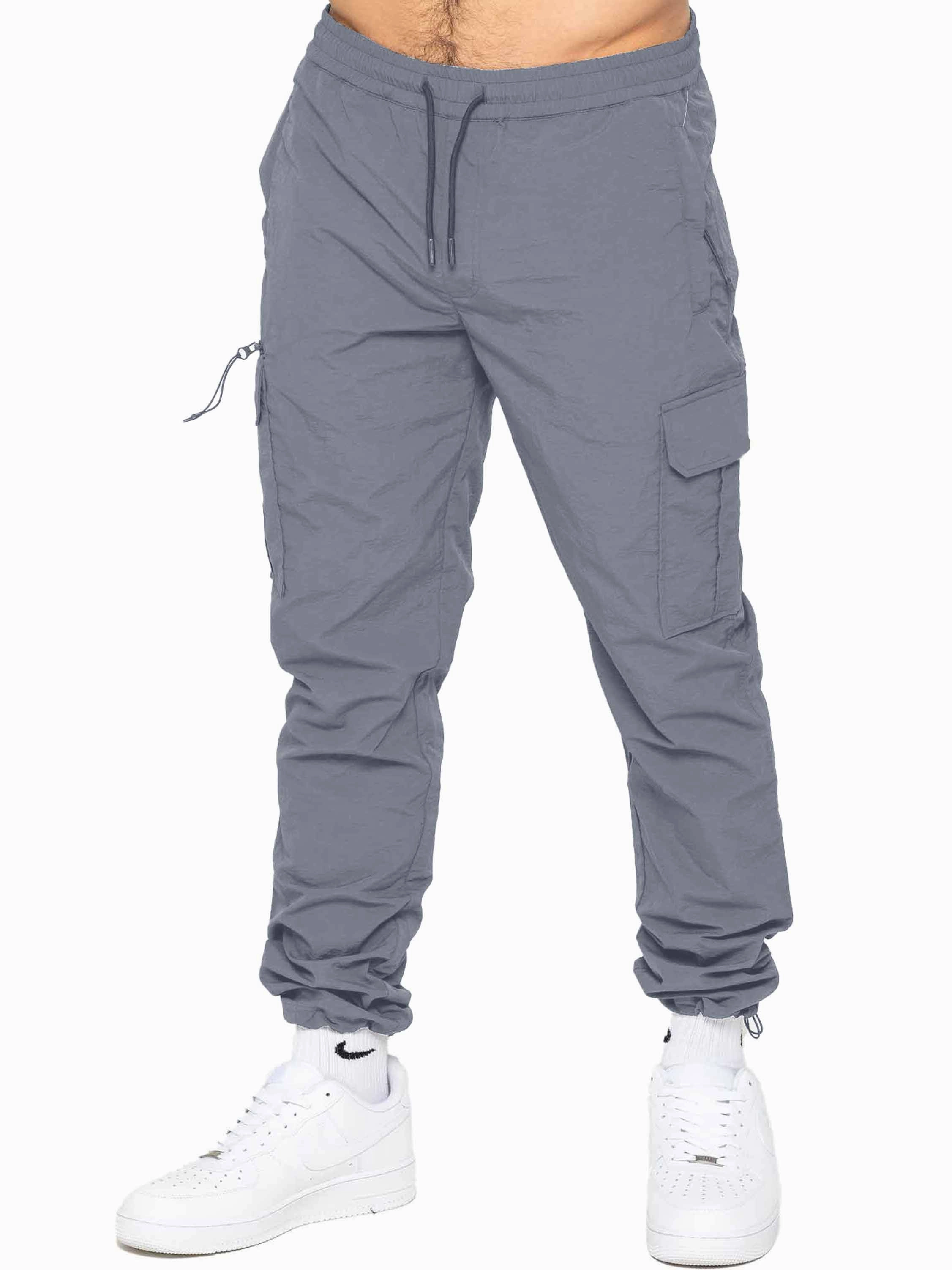 TaglessDesign NoBuckleDesign Enzo | Mens Poly Cargo Trousers