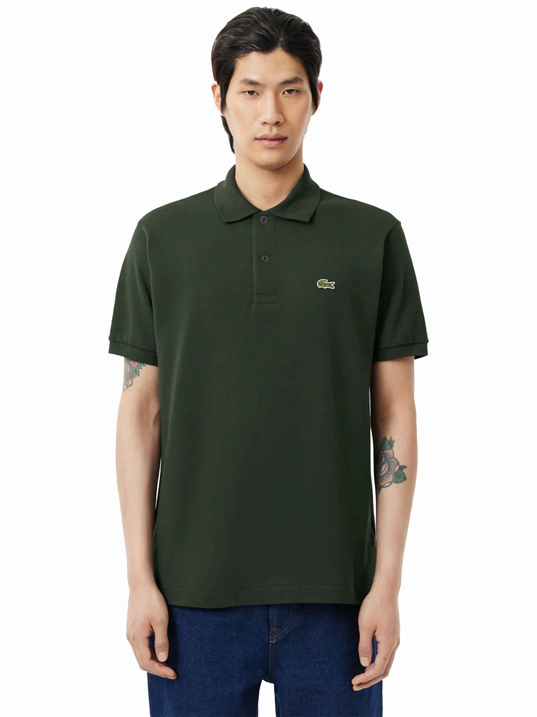 Lacoste | Mens Cotton Polo Shirt High-Quality Stitching