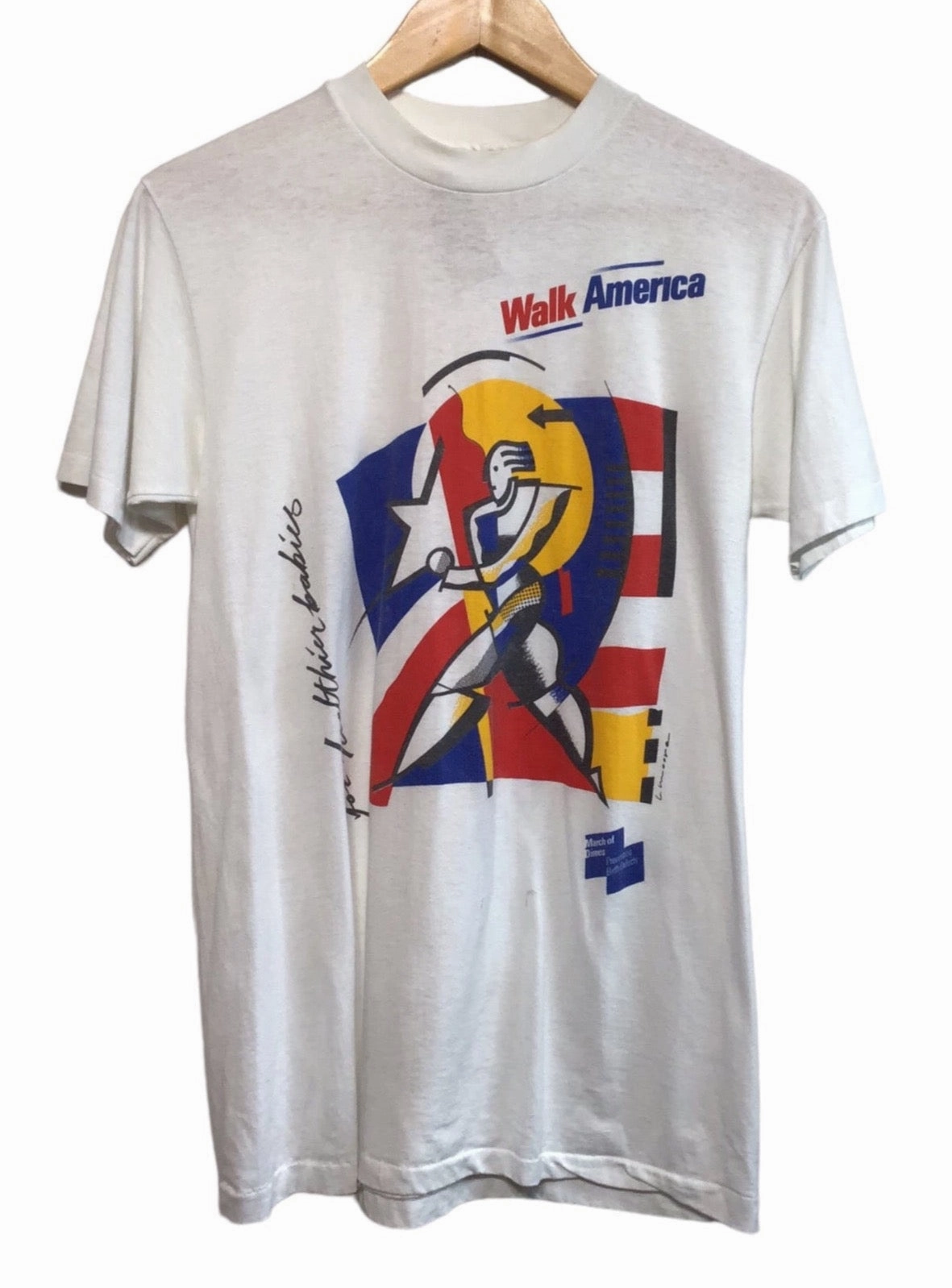 Timeless Look Walk America Graphic Tee (Size M)