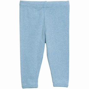 Soft Form Basic Style Serendipity Aqua Baby Leggings Rib