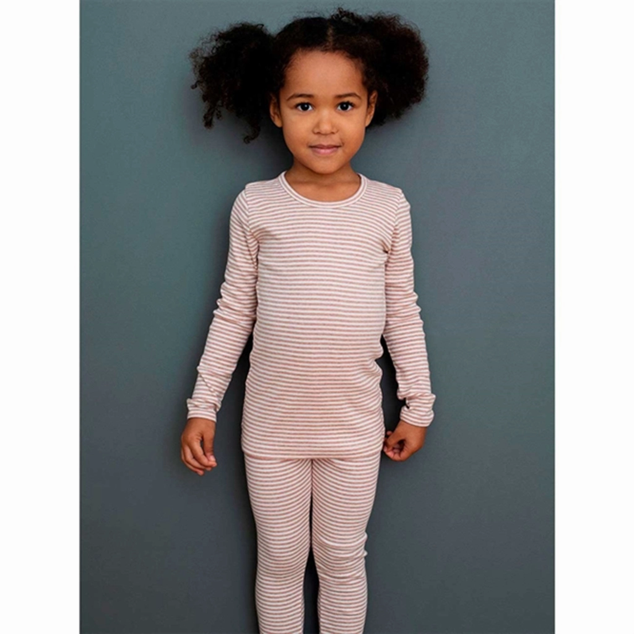 Breathable Fit Serendipity Clay/Offwhite Stripe Leggings