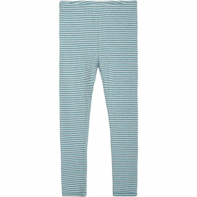 Serendipity Nile/Offwhite Leggings Stripe Chic Style