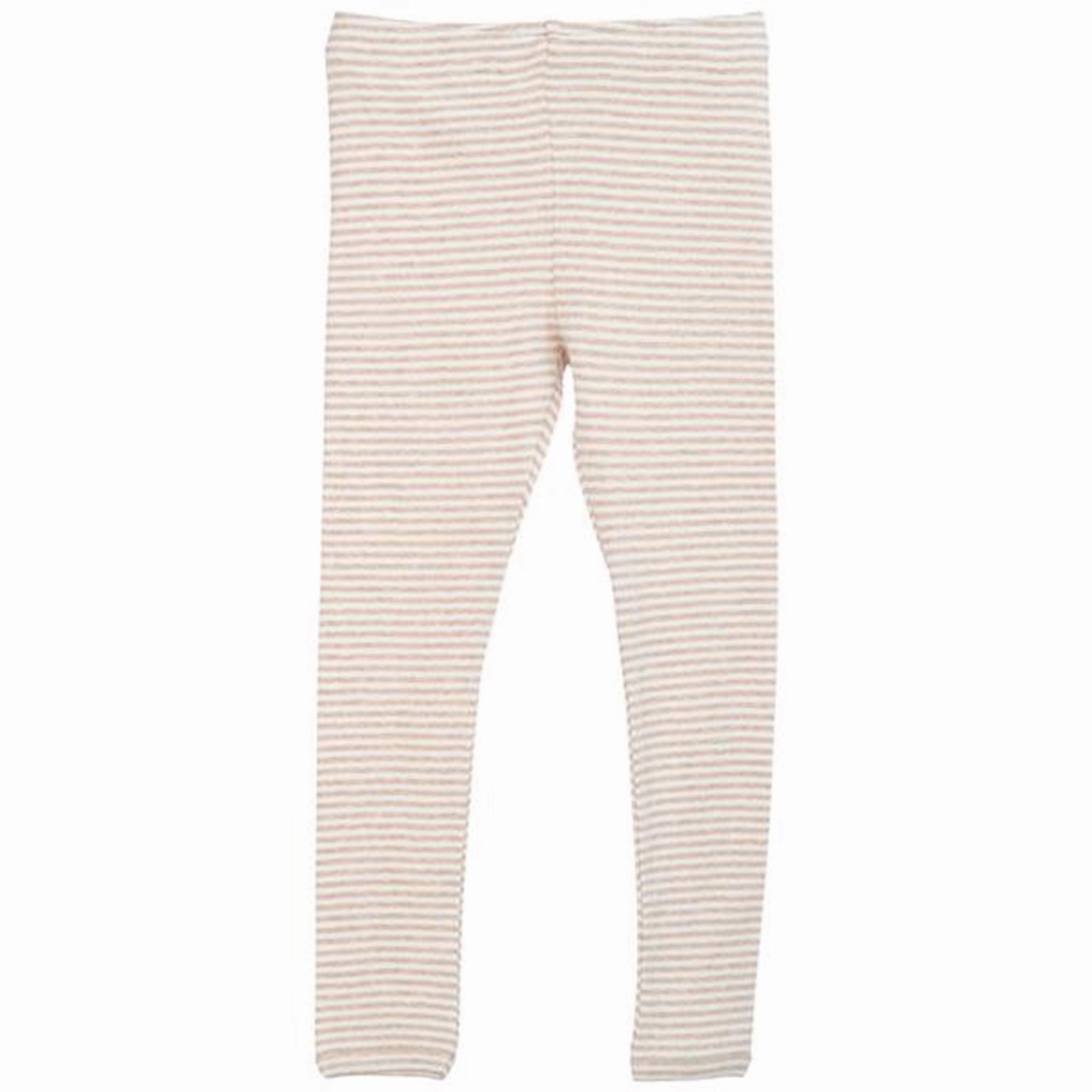 Serendipity Oat/Offwhite Stripe Leggings Everyday Comfort Wear Yoga Class Beginner Level