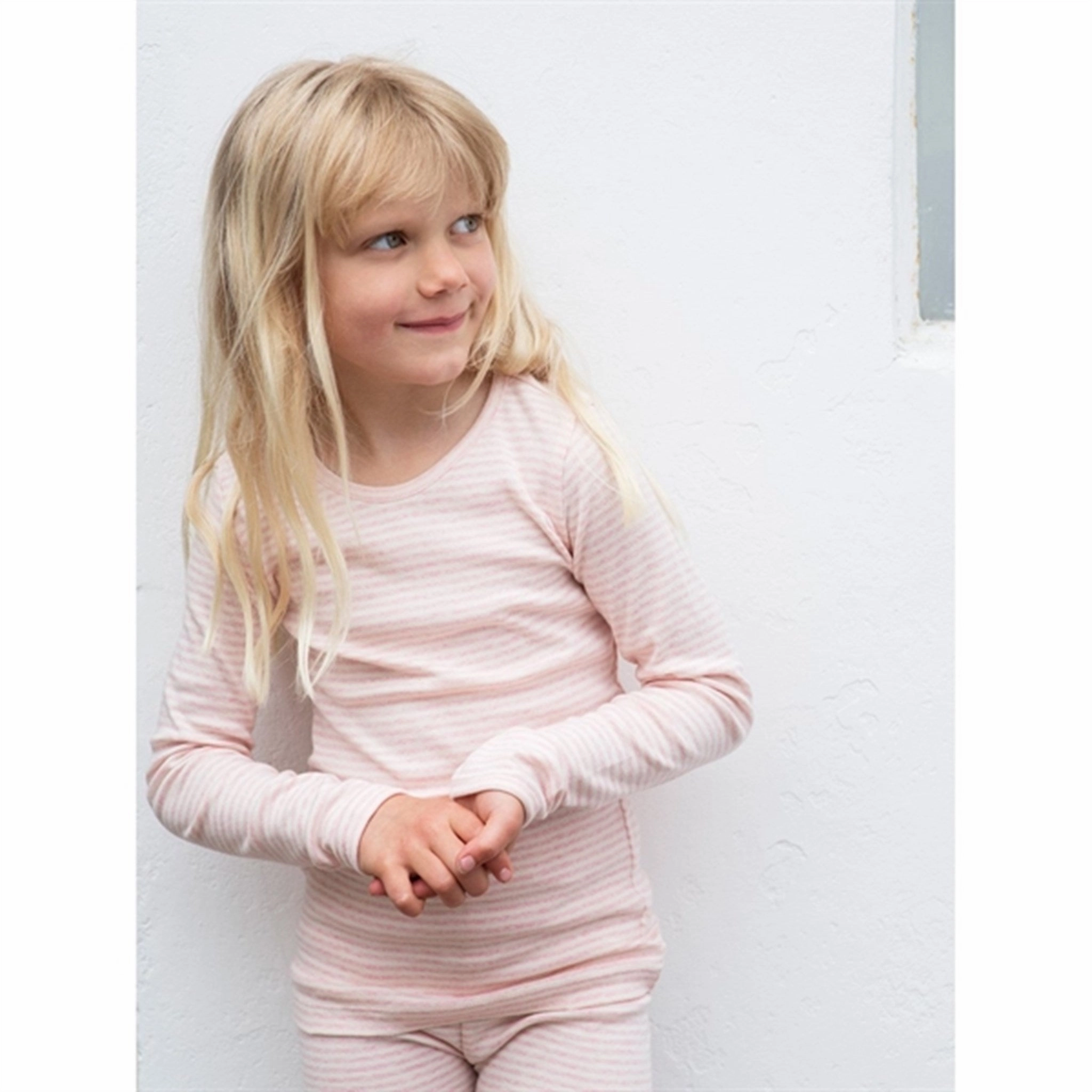 Serendipity Rosebud/Offwhite Stripe Leggings Functional Style