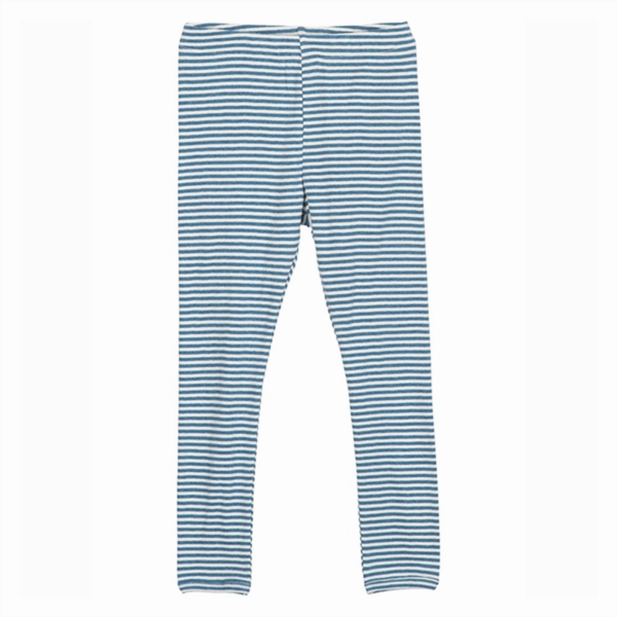 Serendipity Sky/Offwhite Stripe Leggings Casual Layer Outdoor Lover Dance Studio