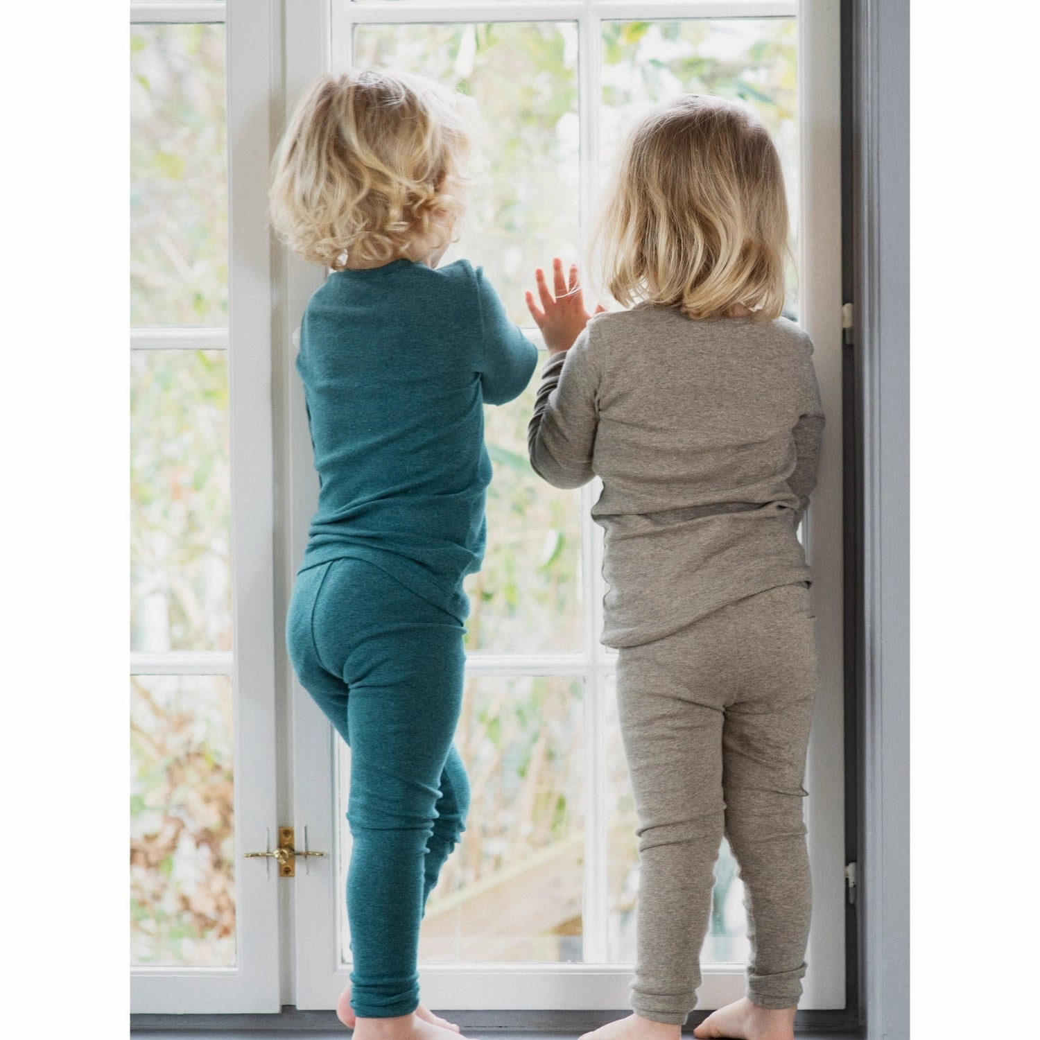 Serendipity Taupe Leggings Smooth Coverage Tactile Comfort