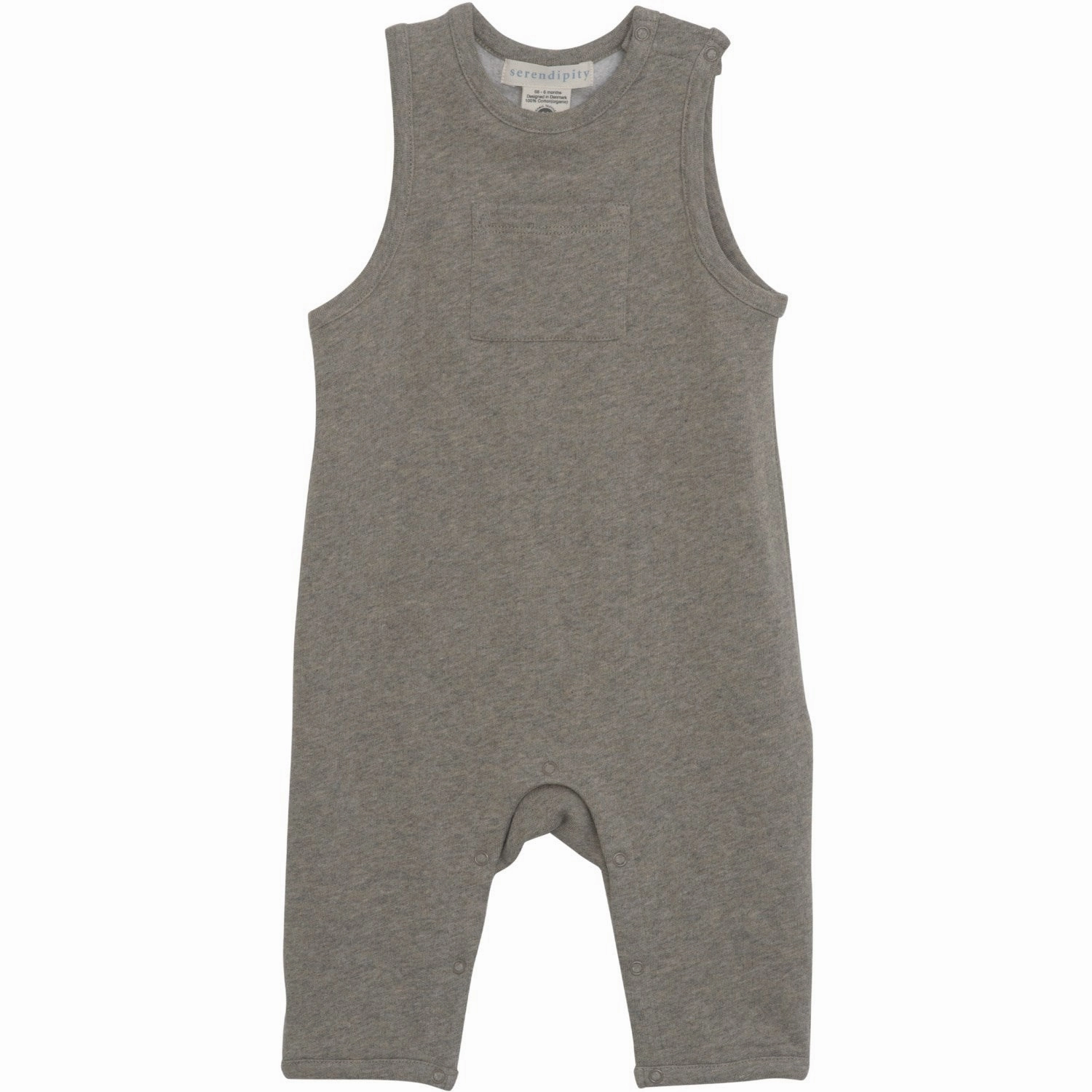 Serendipity Taupe Sweat Overall Low Bulk Material Multi Purpose