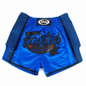 Vacation Outfit boots Fairtex Slim Fit Muay Thai Shorts BS1702 Royal Blue