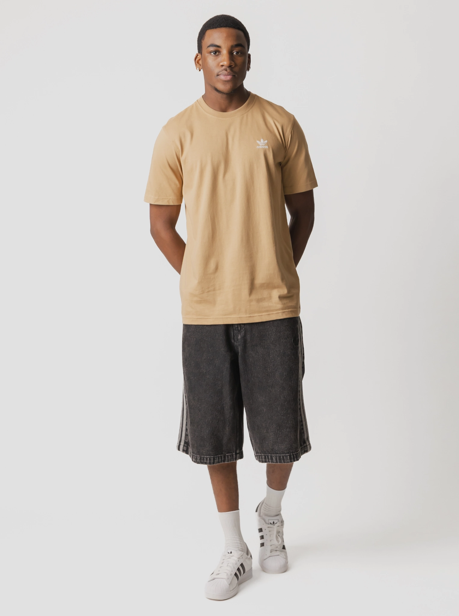 Easy Care Material Firebird Adicolor Denim Shorts