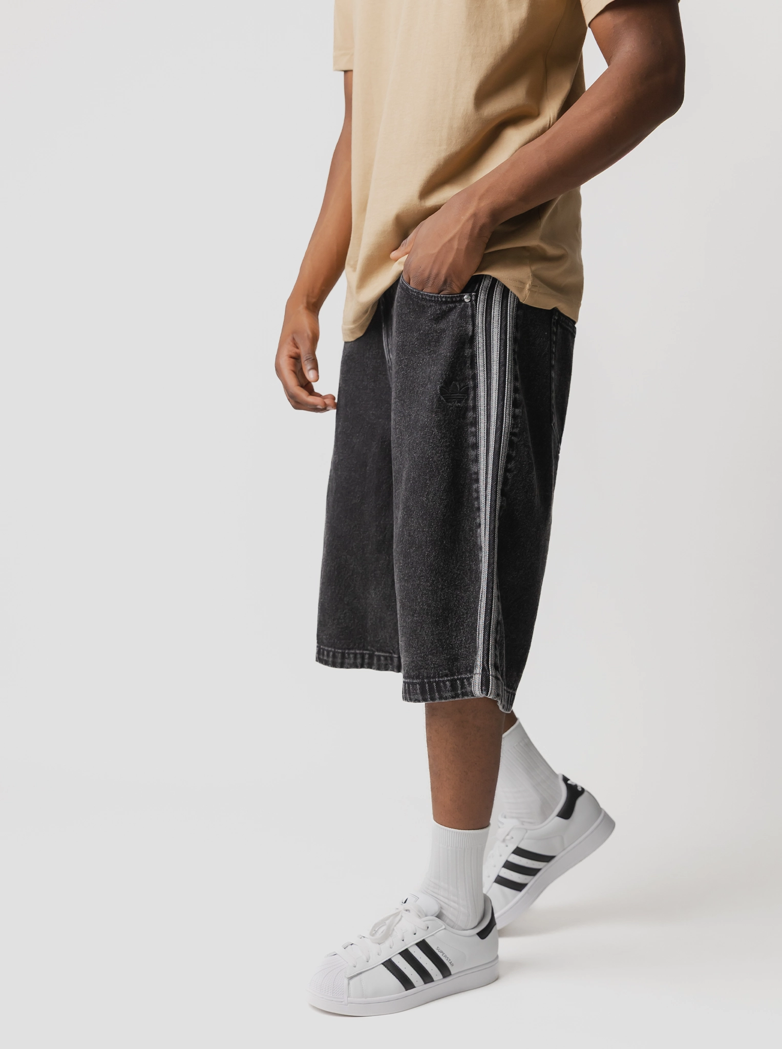 Firebird Adicolor Denim Shorts Stain Repellent Treatment