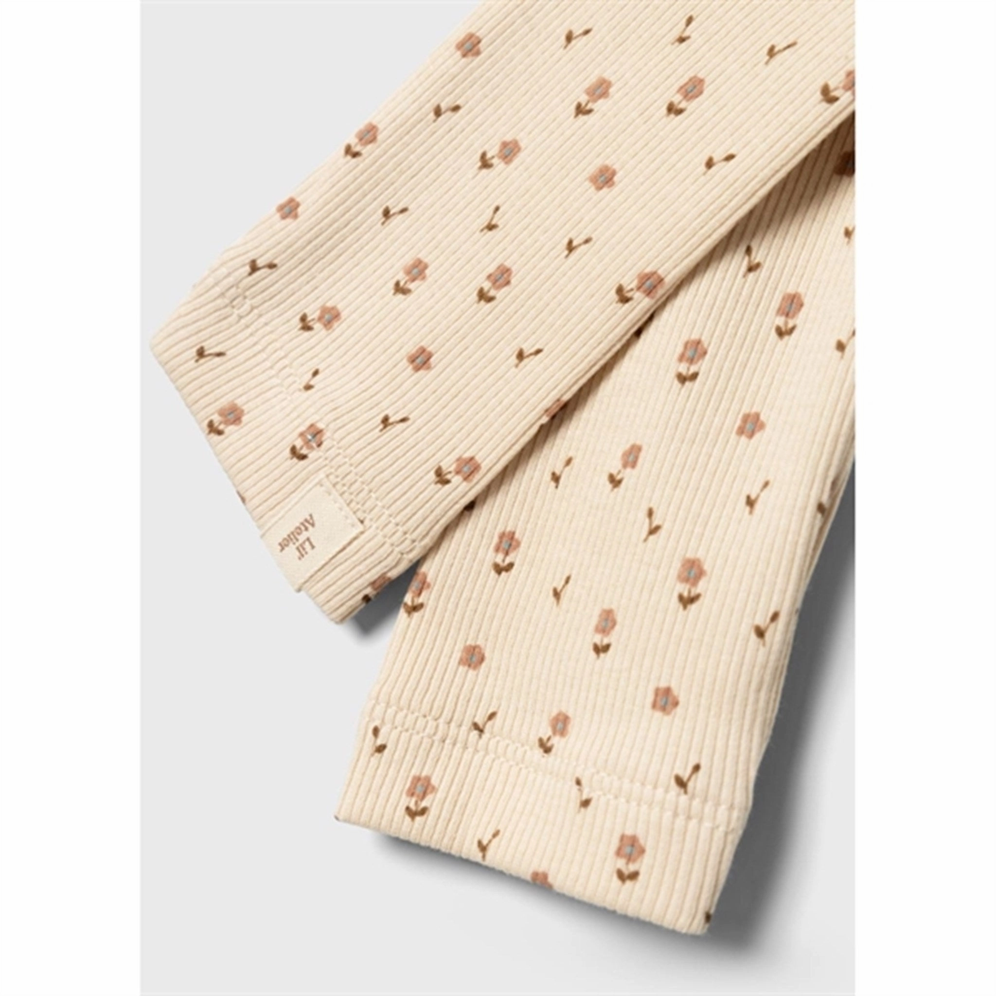 Chilly Day Comfort Soft Touch Summer Wear Lil'Atelier Fog Gago Slim Leggings Noos