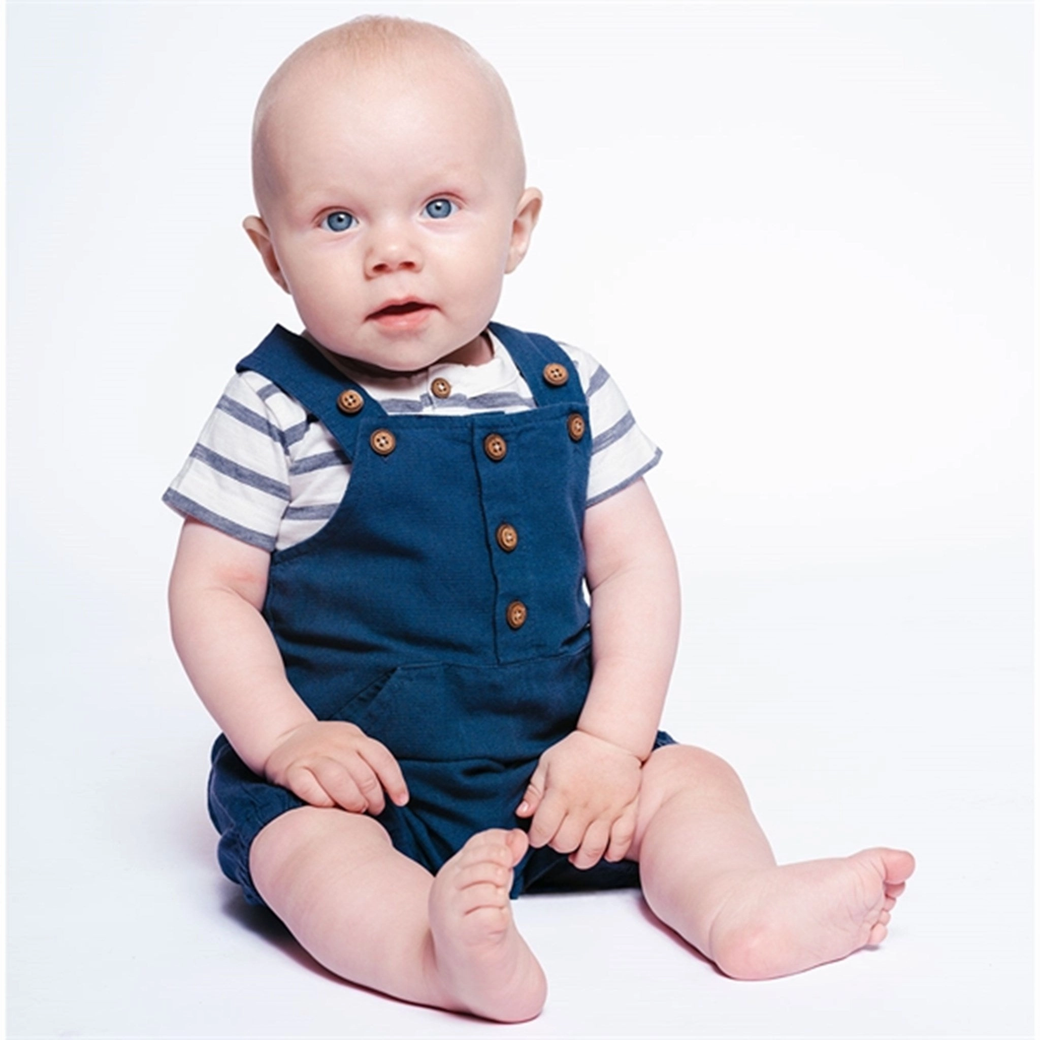 Hust & Claire Baby Marko Overall Blue Moon Stylish Slim