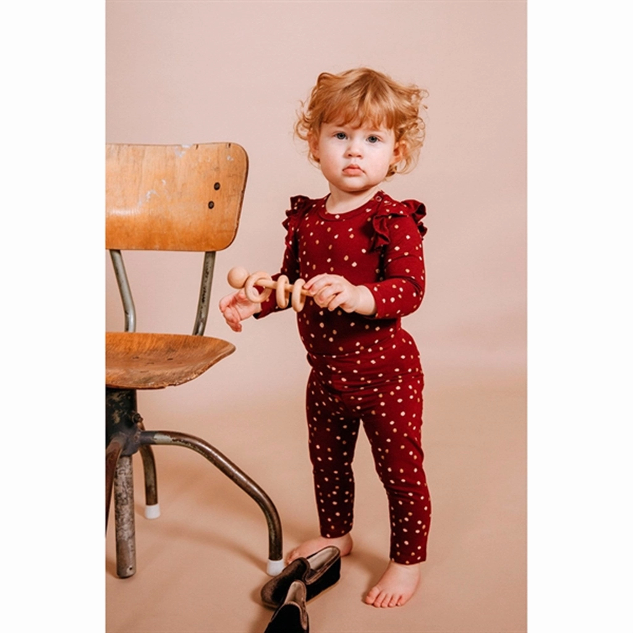 Tall Fit Dance Studio Soft Gallery Cabernet Baby Paula X-mas Leggings
