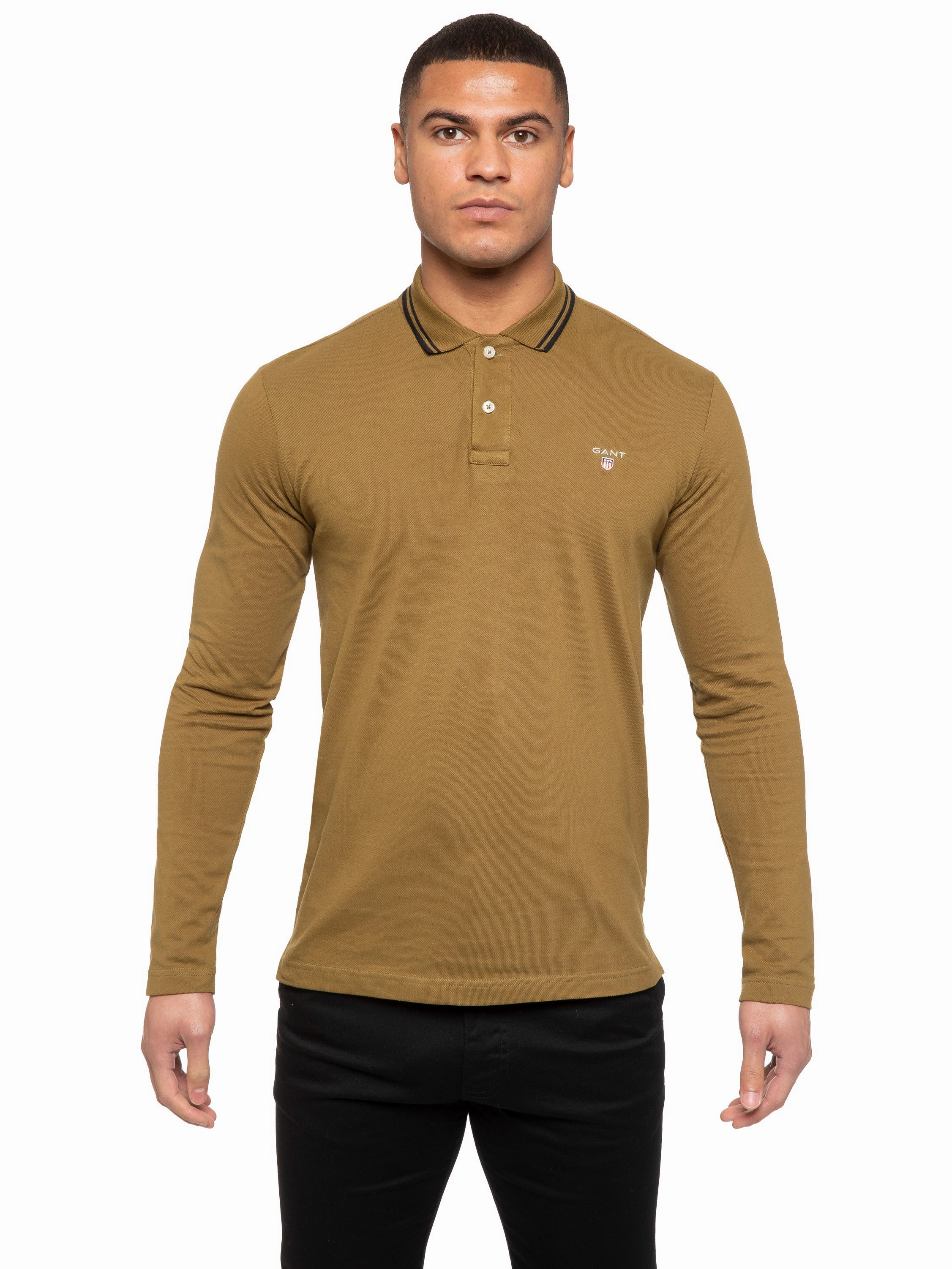 Gant | Mens Original Long Sleeve Polos Breathable Comfort