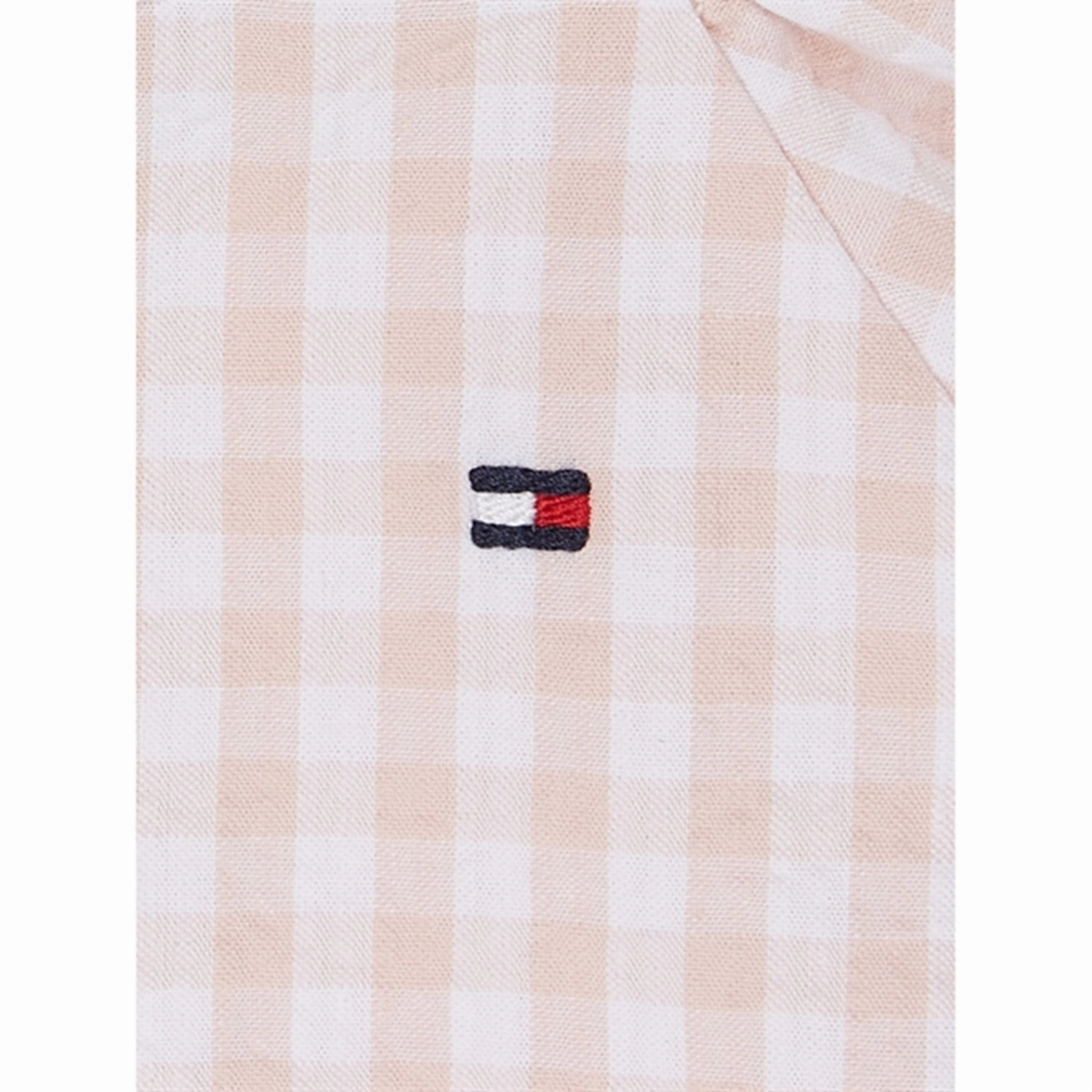 Tommy Hilfiger Baby Ruffle Gingham Sommersuit White / Pink Check Comfy Elegant Beach Durable