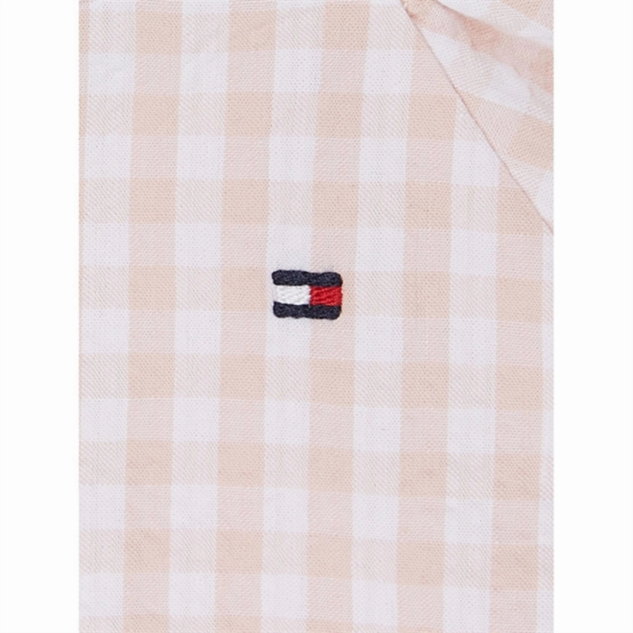 Minimal Boy Fine Weekend Tommy Hilfiger Baby Ruffle Gingham Sommersuit White / Pink Check