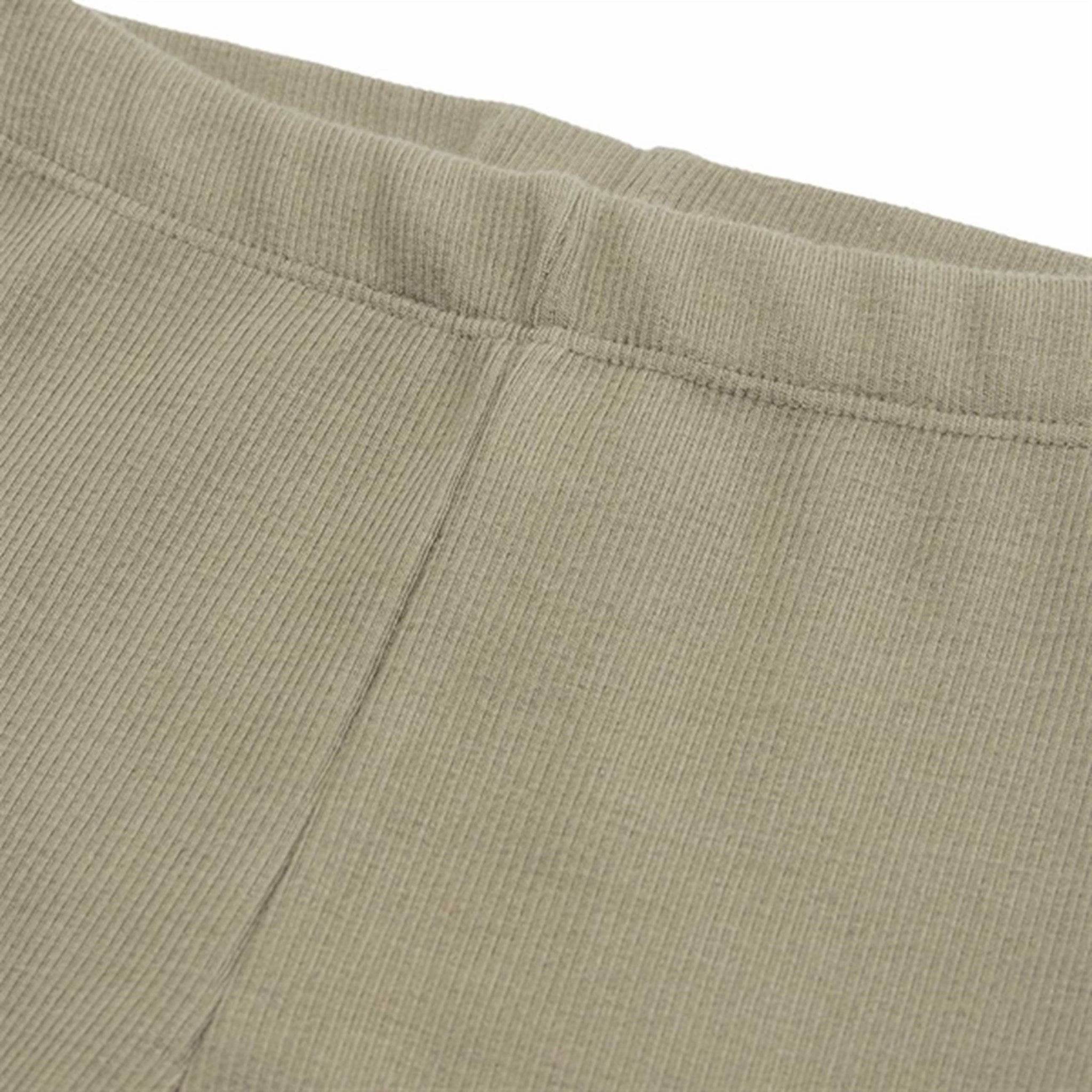 Weekend Outfit City Walk Rib Knit Sofie Schnoor Dusty Green Leggings