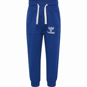 Hummel Navy Peony Futte Pants look