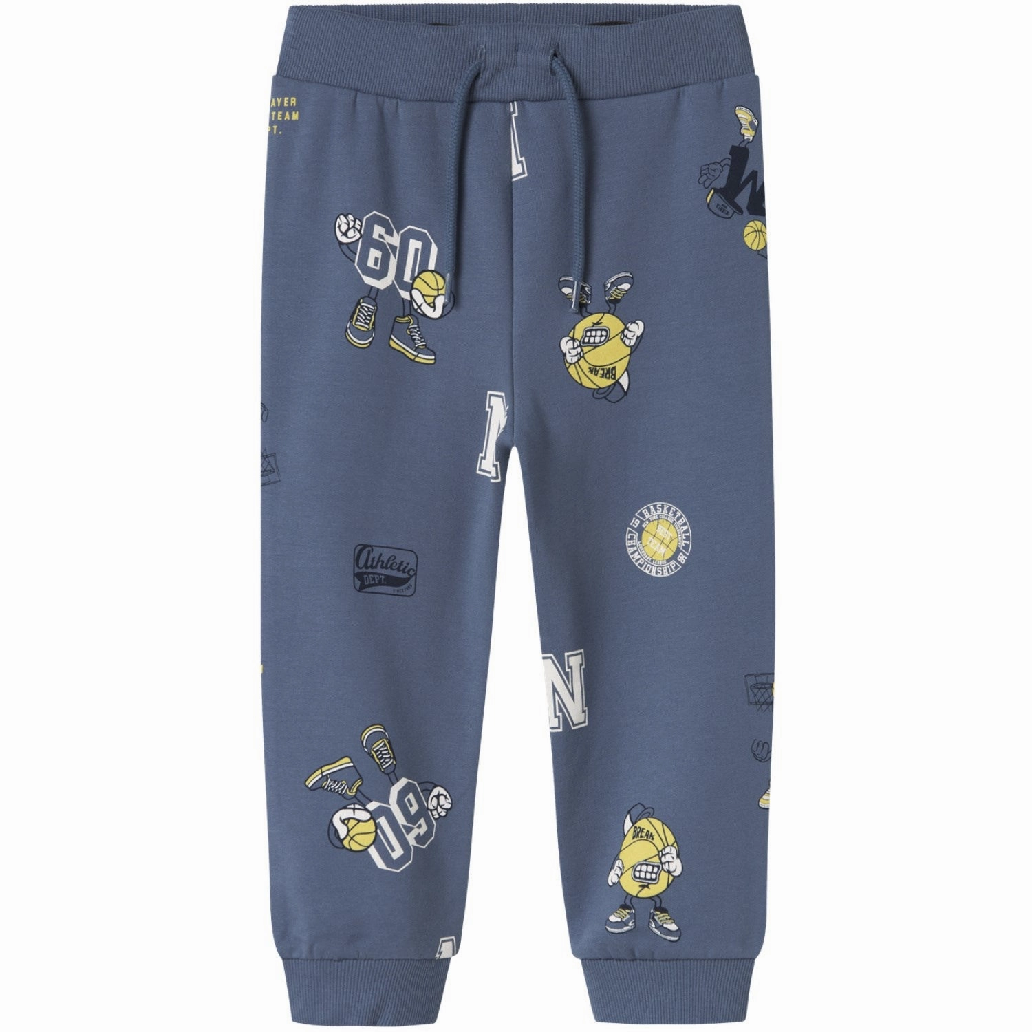 Recycled materials Flexible Name It China Blue Thim Regular Sweatpants