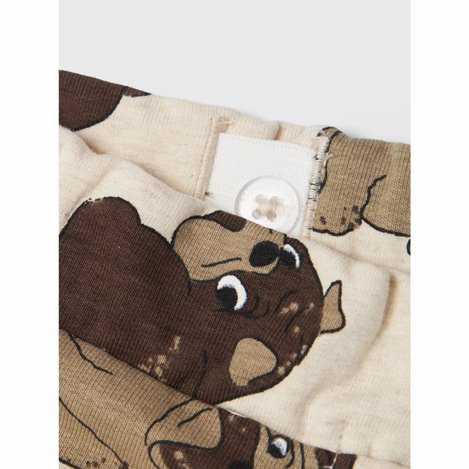 three-quarter length MultiDirectionalStretch Name It Peyote Melange Rasmus Regular Sweatpants