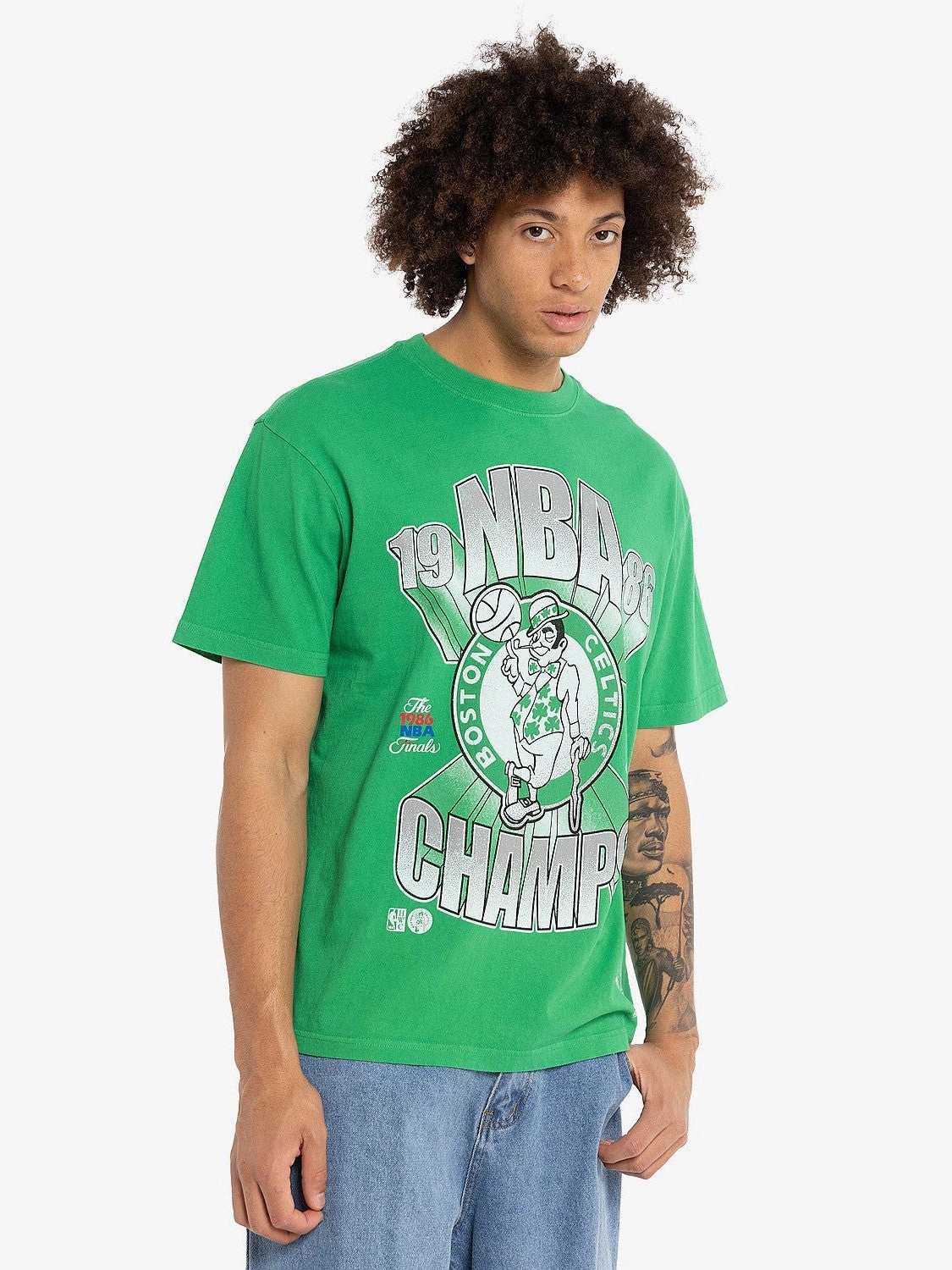 Boston Celtics Bust Out Tee Relaxed Fit Design Comfy Vibes