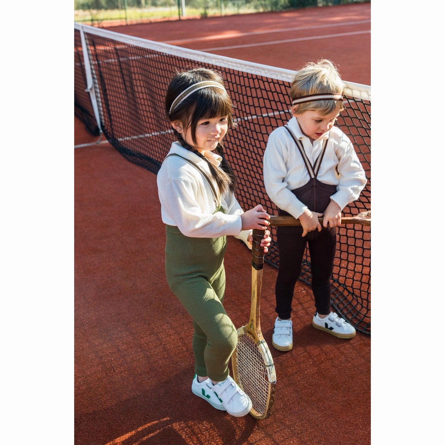 Silly Silas Olive Striped Footless Tights Minimalist Design