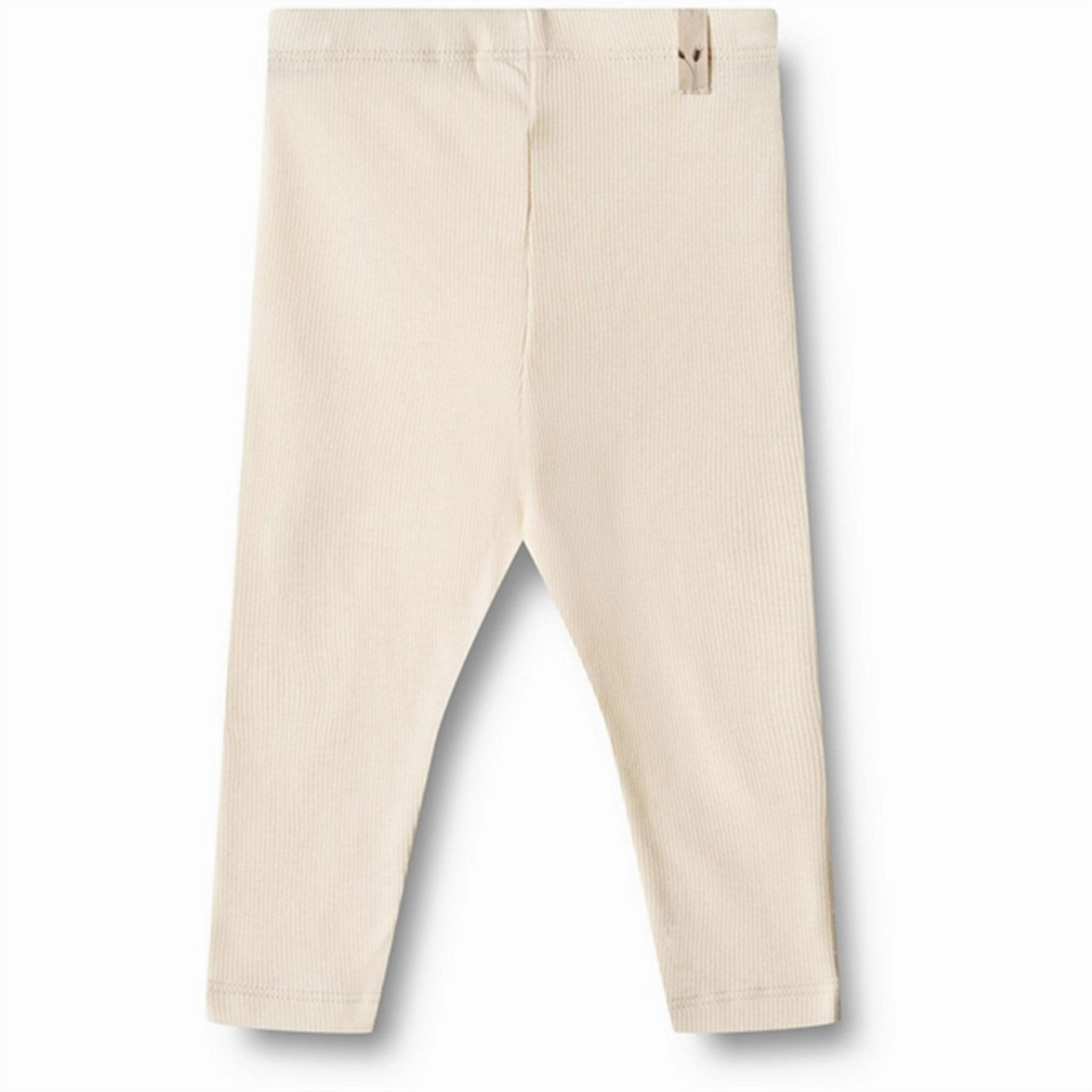 Wheat Cream Rib Leggings Maddy Cycling Trip High Waist