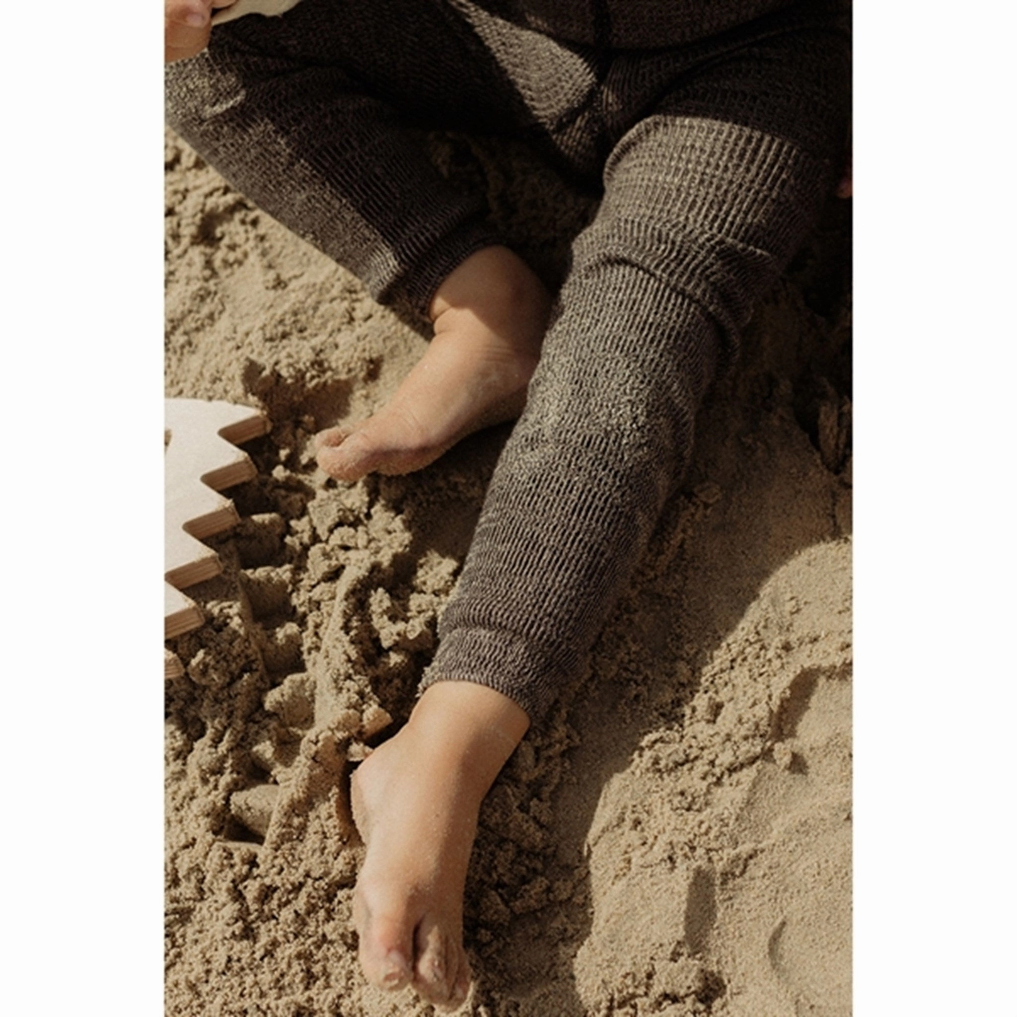 Trendy Comfort Wear Silly Silas Footless Tights Licorice Peanut